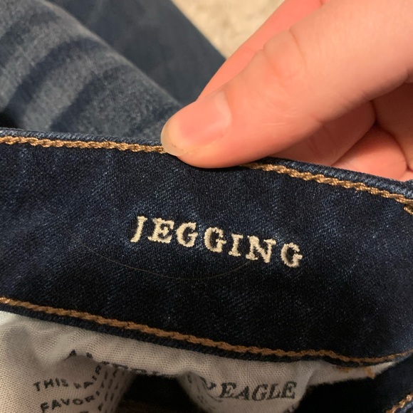 Dark blue American eagle jegging - Picture 4 of 6